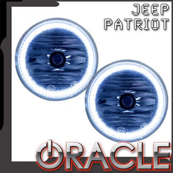 ORACLE Lighting 2007-2009 Jeep Patriot Pre-Assembled Halo Fog Lights