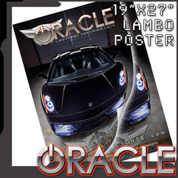 Official ORACLE Lambo Poster 19" x 27"