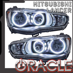ORACLE Lighting 2008-2017 Mitsubishi Lancer Pre-Assembled Halo Headlights