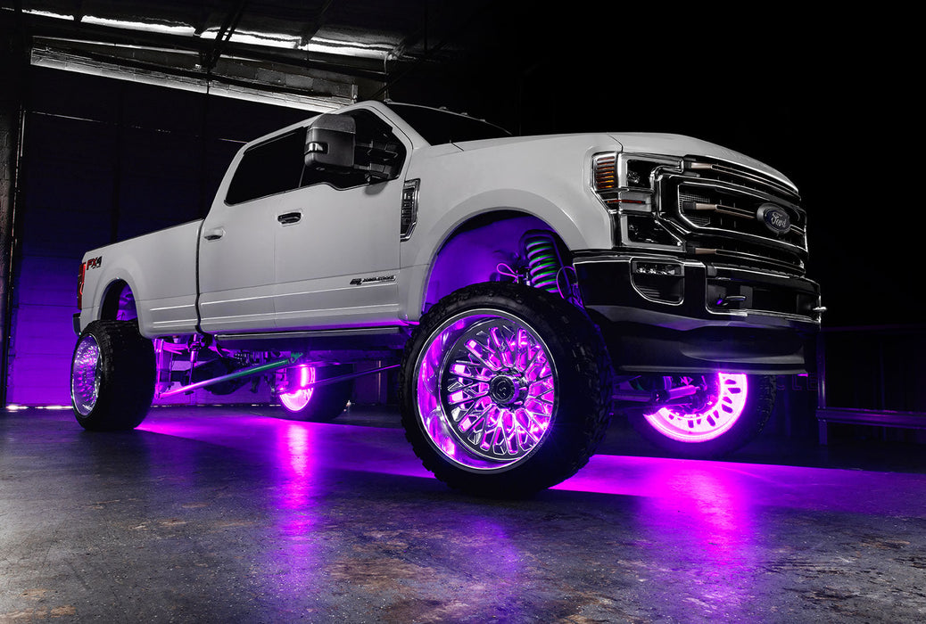 ORACLE Lighting LED Illuminated Wheel Rings - ColorSHIFT® RGB+W