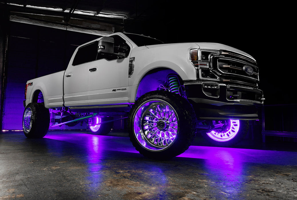 ORACLE Lighting LED Illuminated Wheel Rings - ColorSHIFT® RGB+W