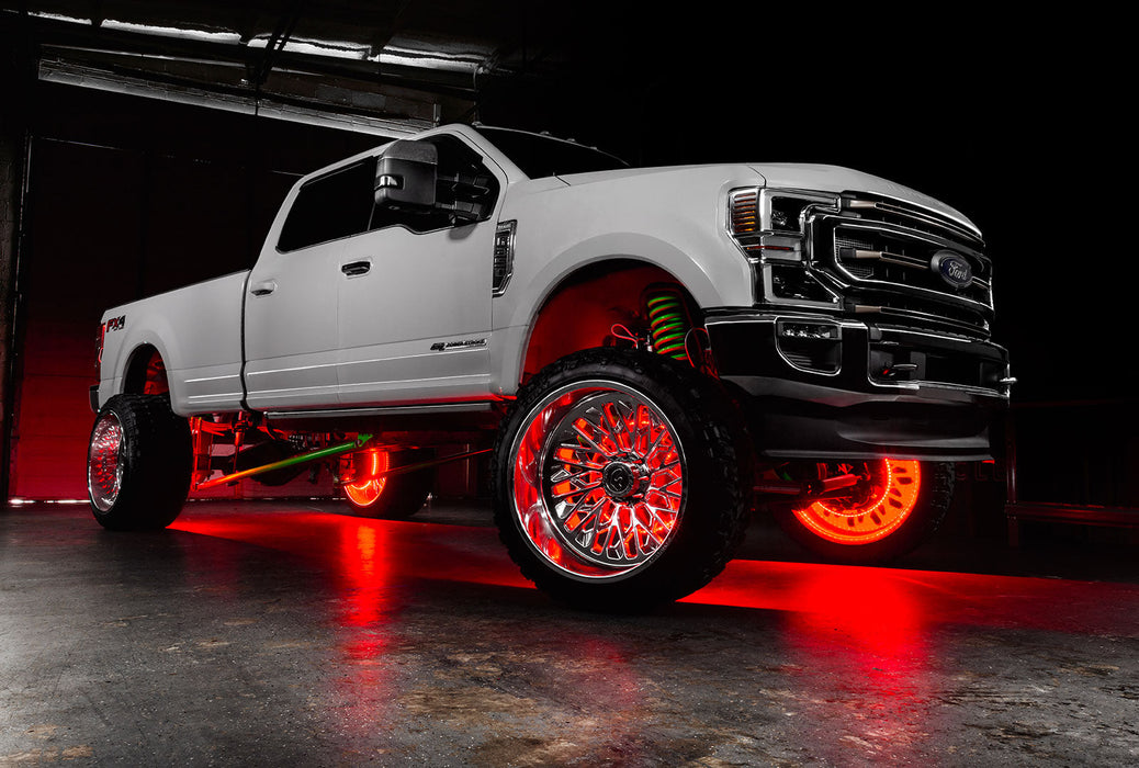 ORACLE Lighting LED Illuminated Wheel Rings - ColorSHIFT® RGB+W