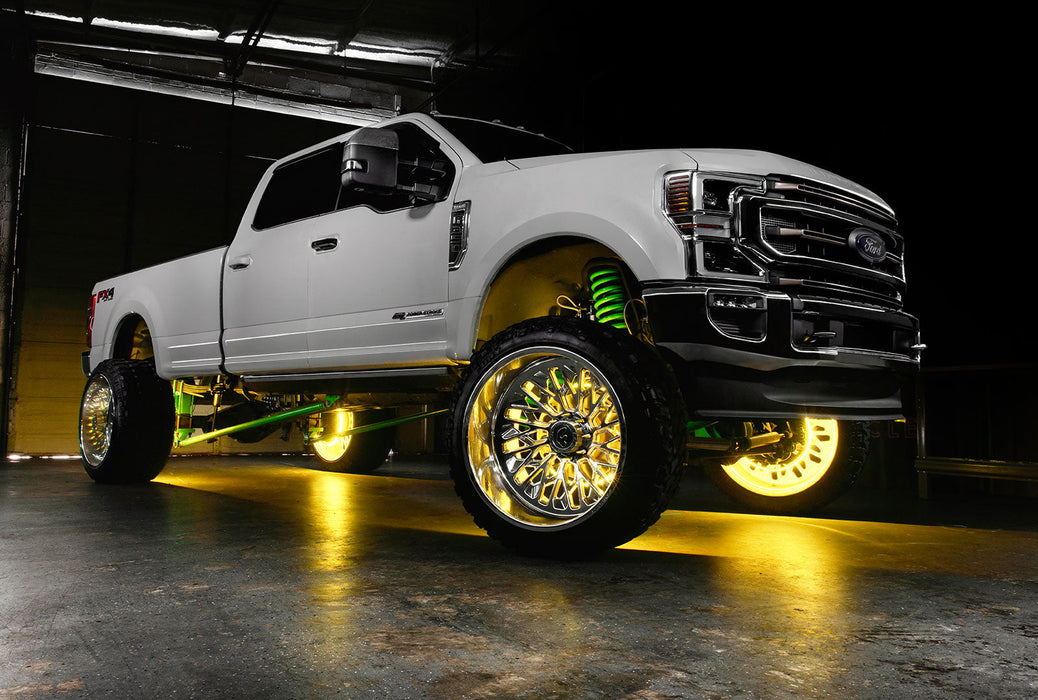 ORACLE Lighting LED Illuminated Wheel Rings - ColorSHIFT® RGB+W