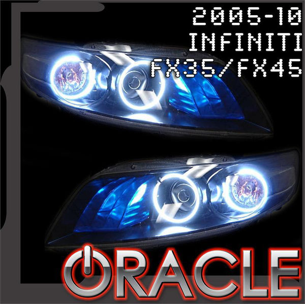 ORACLE Lighting 2005-2010 Infiniti FX35/FX45 LED Headlight Halo Kit