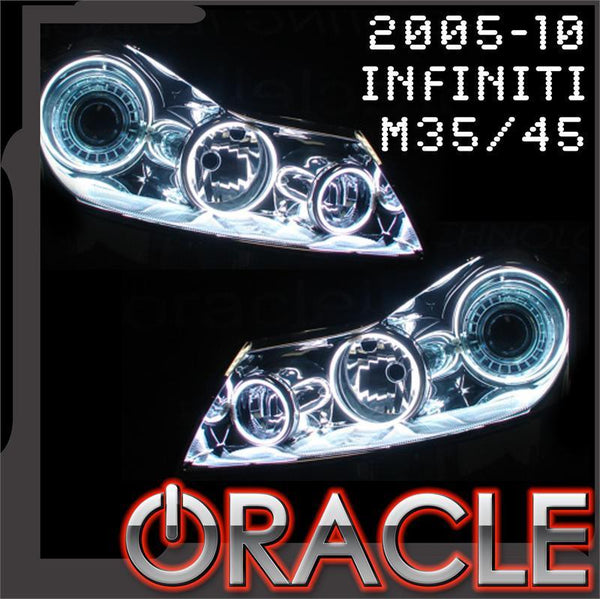 ORACLE Lighting 2005-2010 Infiniti M35 LED Headlight Halo Kit