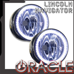 ORACLE Lighting 2003-2004 Lincoln Navigator Pre-Assembled Halo Fog Lights