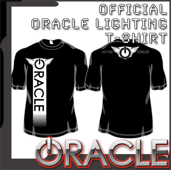 ORACLE Lighting tshirt with ORACLE Lighting logo