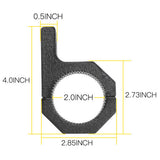 ORACLE 2" Aluminum Bar Clamp Auxiliary Light Mount- Light Bar Bracket - CLEARANCE