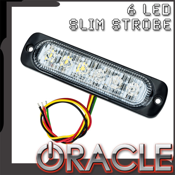 ORACLE 6 LED Dual Color Slim Strobe