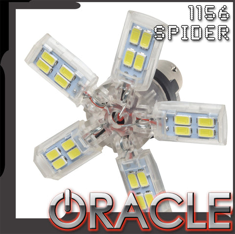 ORACLE 1156 15 SMD 3 Chip Spider Bulb (Single) - Cool White