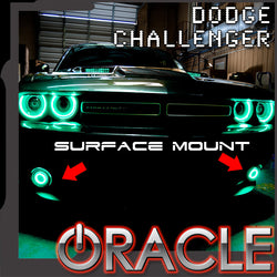 Surface mount fog halo kit with ORACLE Lighting logo