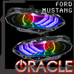 ORACLE Lighting 2018-2022 Ford Mustang ColorSHIFT® DRL Upgrade w/Halo Kit