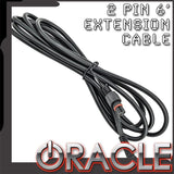 ORACLE 2 Pin 6' Extension Cable - Illuminated Wheel Rings - Single Color