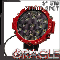 ORACLE 6'' 51W LED Round Spotlight - CLEARANCE