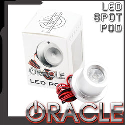 LED spot light pod with ORACLE Lighting logo