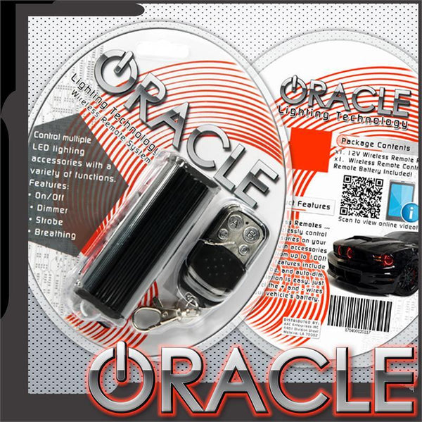 Single channel remote with ORACLE Lighting logo