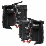 ORACLE LIGHTING 2007-2013 CHEVROLET SILVERADO HEADLIGHTS WITH WHITE LED HALOS - CLEARANCE