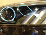 USED ORACLE 2015-17 FORD MUSTANG DYNAMIC COLORSHIFT RGB+A HEADLIGHTS BLACK - CLEARANCE
