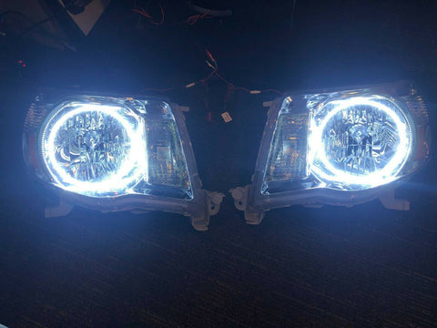 USED ORACLE 2005-2011 Toyota Tacoma Halo Headlights WHITE LED 8109-001 - CLEARANCE