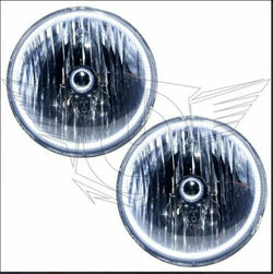 USED ORACLE 2007-2016 Jeep Wrangler JK Headlights with White LED Halos 7079-001 - CLEARANCE