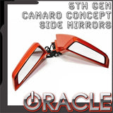 Camaro concept side mirrors with ORACLE Lighting logo