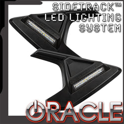 Sidetrack LED lighting system with ORACLE Lighting logo