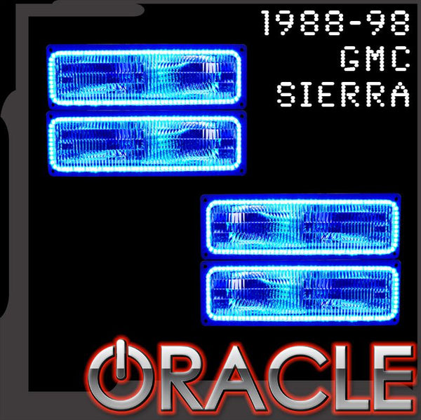 ORACLE Lighting 1988-1998 GMC Sierra LED Dual Headlight Halo Kit