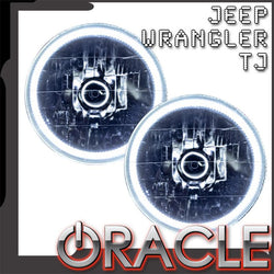 ORACLE Lighting 1997-2006 Jeep Wrangler TJ Pre-Assembled Halo Headlights