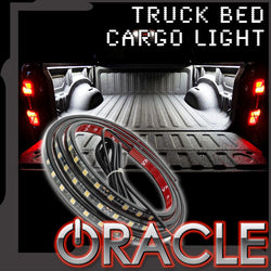 Truck bed cargo light with ORACLE Lighting logo