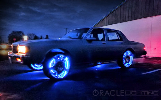 ORACLE Lighting LED Illuminated Wheel Rings - Single / Double Row LED